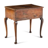 A George II Walnut Dressing Table