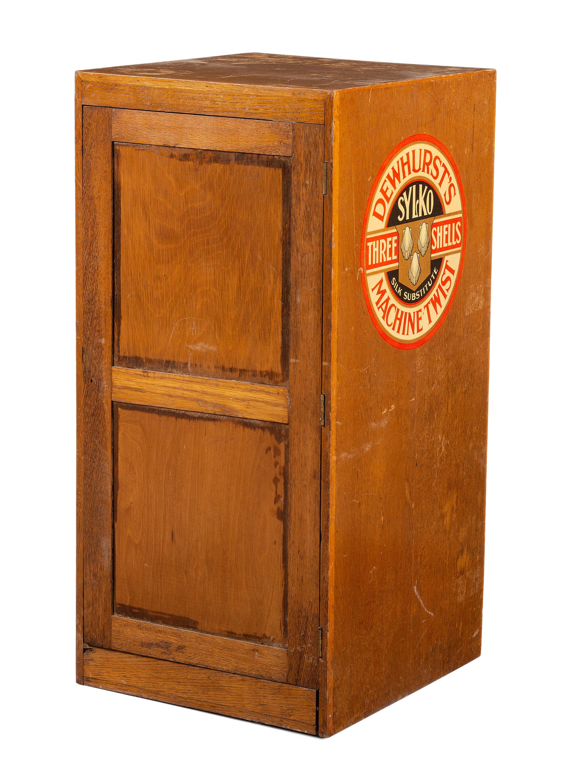 A Dewhurst's 'Sylko' Spool Cabinet