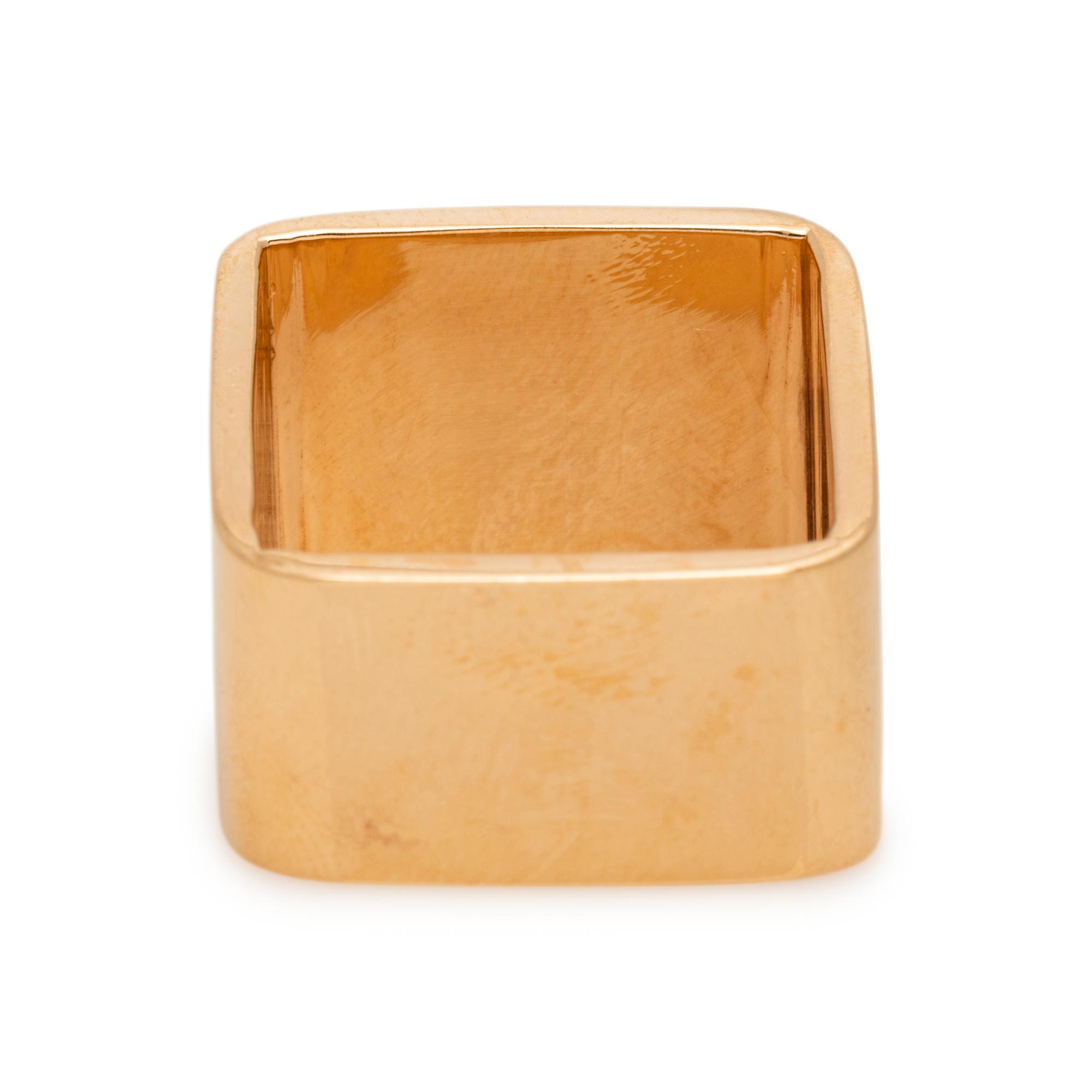 YELLOW GOLD RING