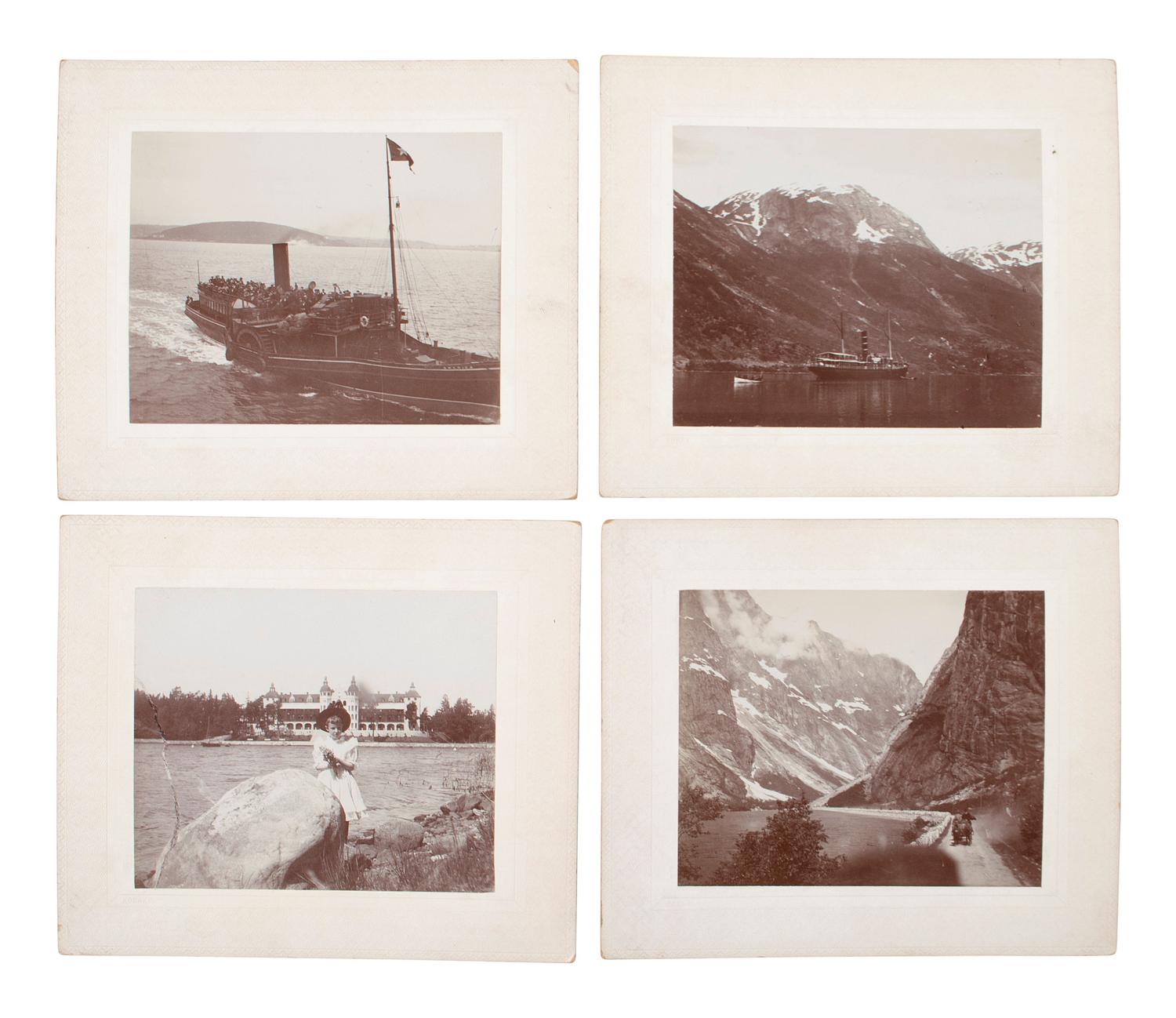 [EARLY PHOTOGRAPHY]. A large group of international photographs including images from Philippines, Japan, Egypt, Italy, and Spain, comprising: