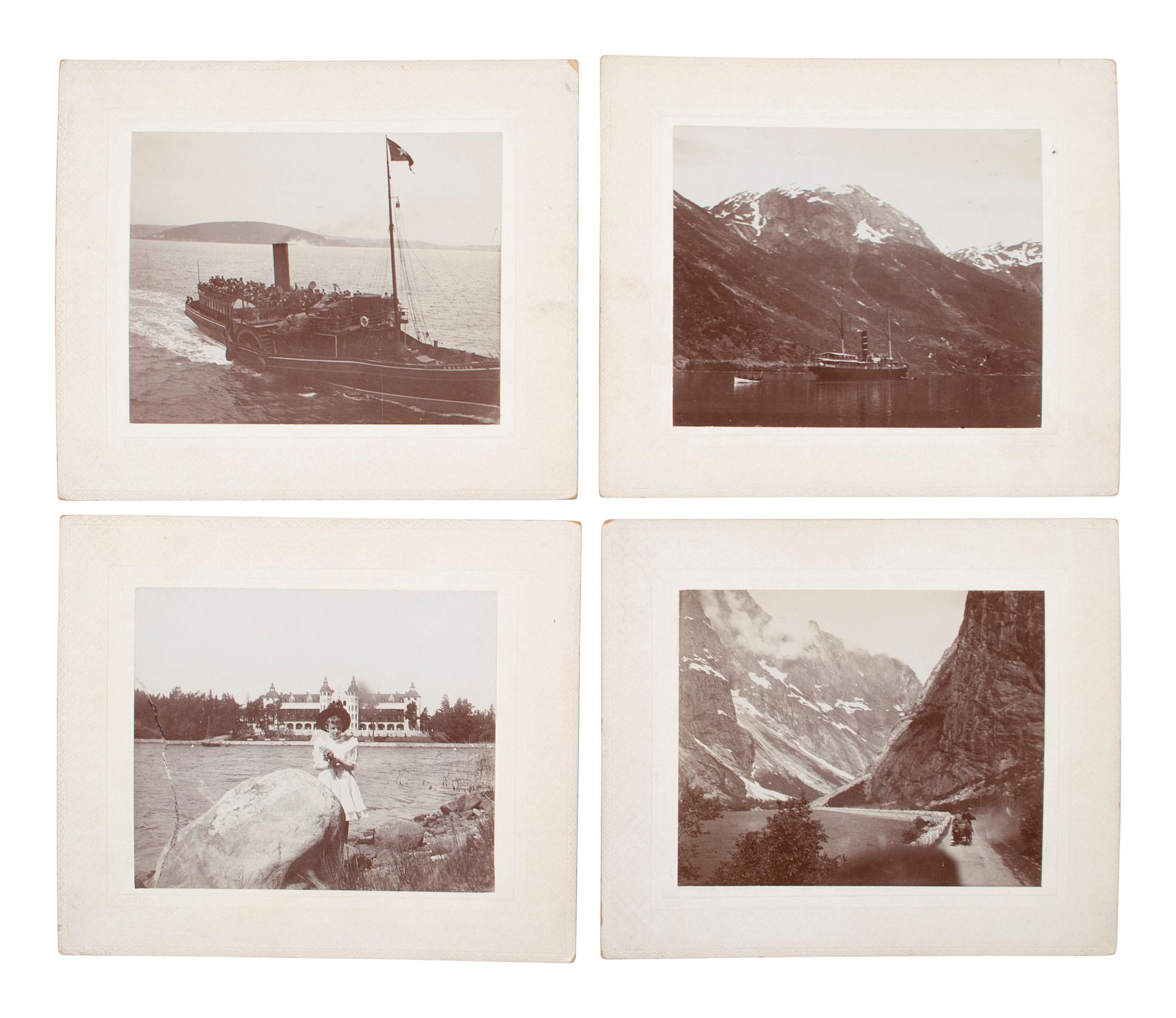 [EARLY PHOTOGRAPHY]. A large group of international photographs including images from Philippines, Japan, Egypt, Italy, and Spain, comprising: