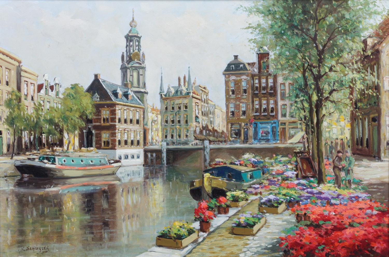Canal in Amsterdam
