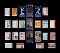 A Large Group of Mickey Mantle Commemorative Baseball Cards Including a 1996 Topps Chrome Refractor Career Complete Set,