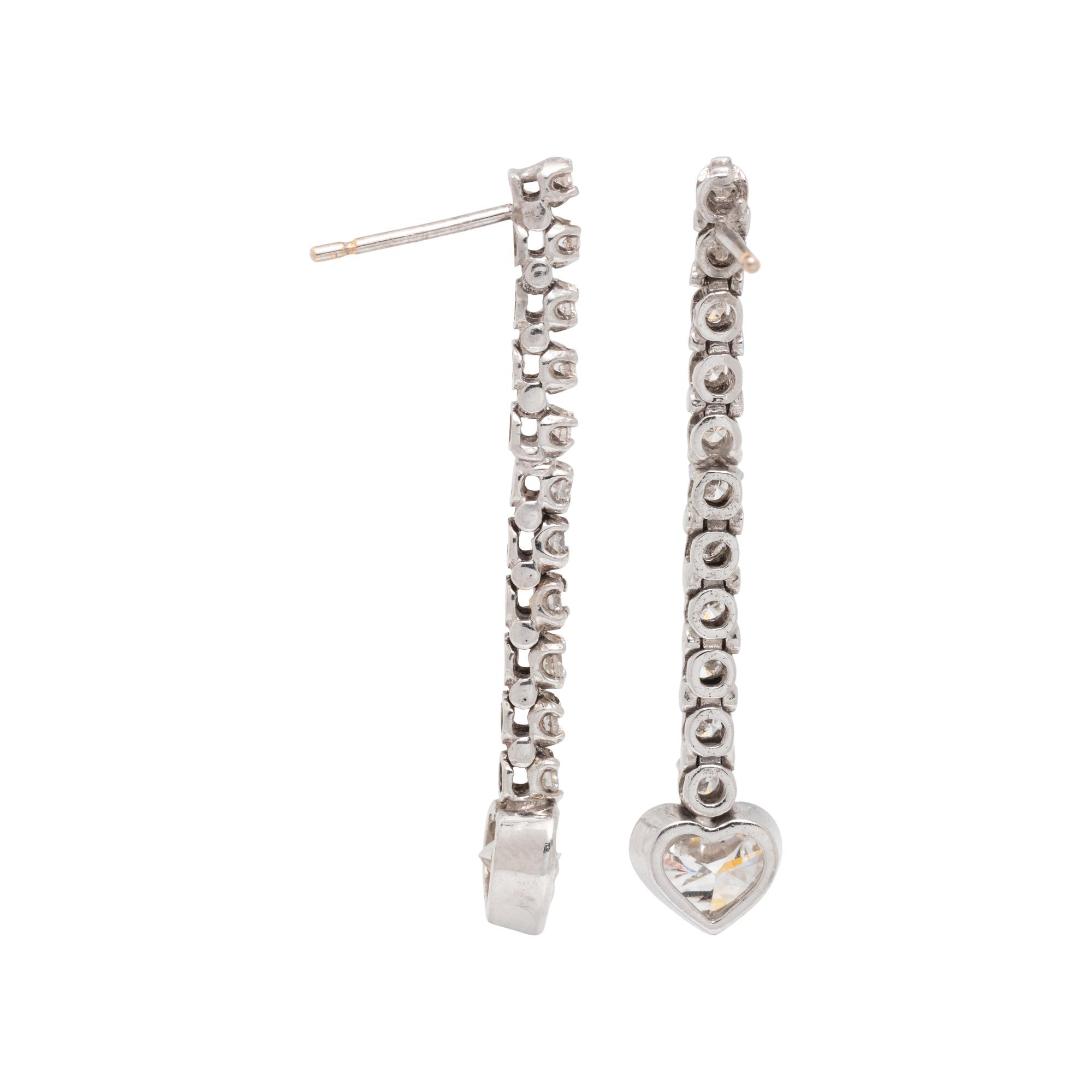 DIAMOND DROP EARRINGS