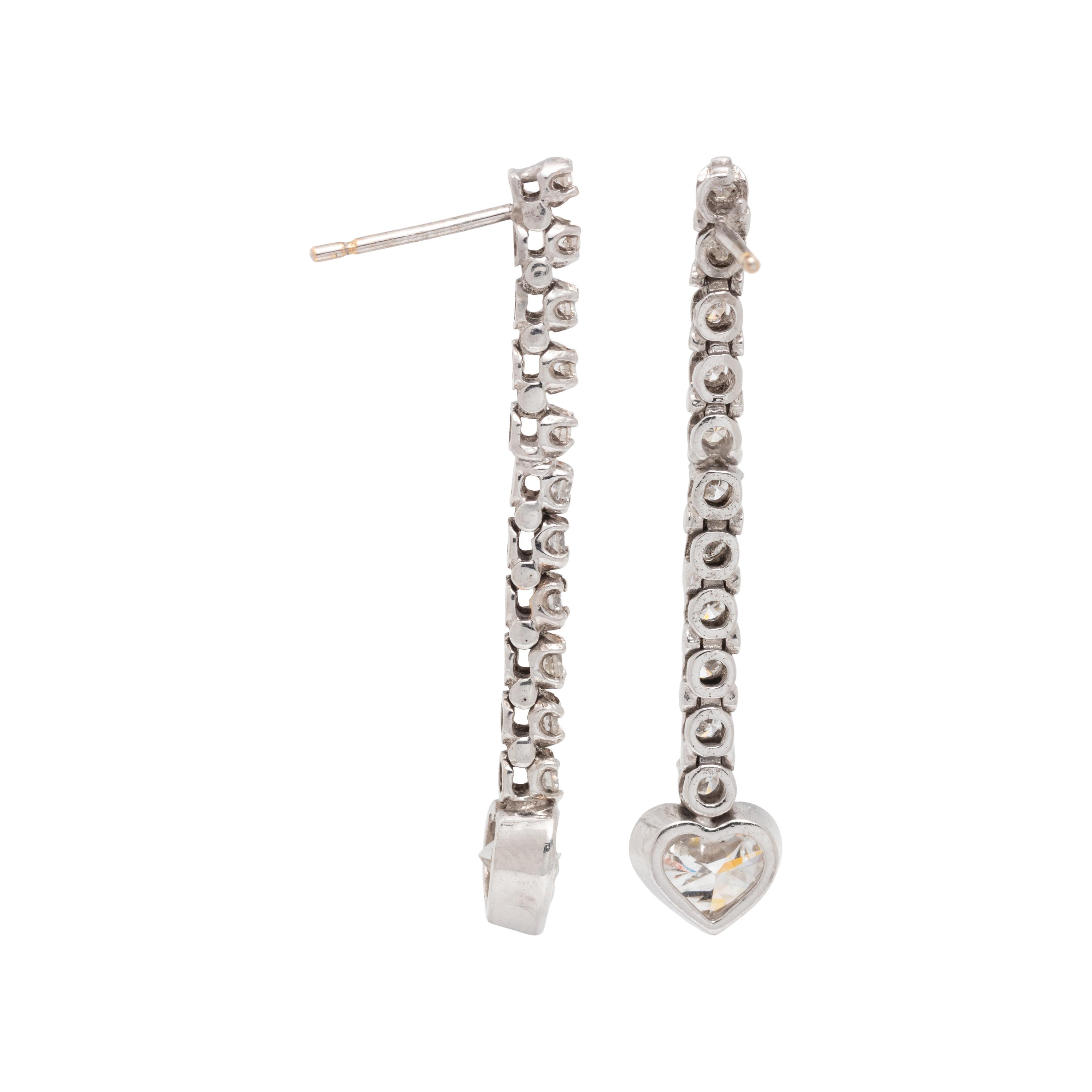 DIAMOND DROP EARRINGS