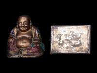 Five Chinese Metal, Lacquer and Wood Articles