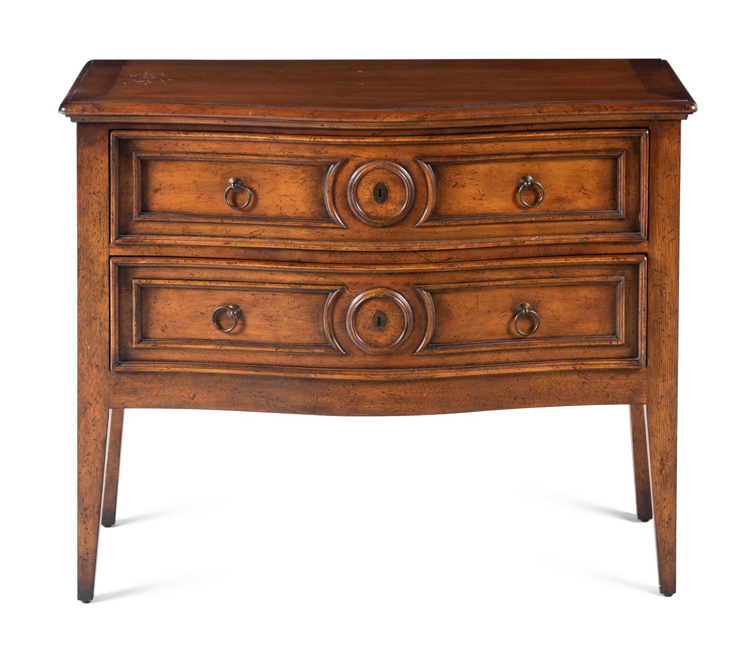 An Italian Style Walnut Commode