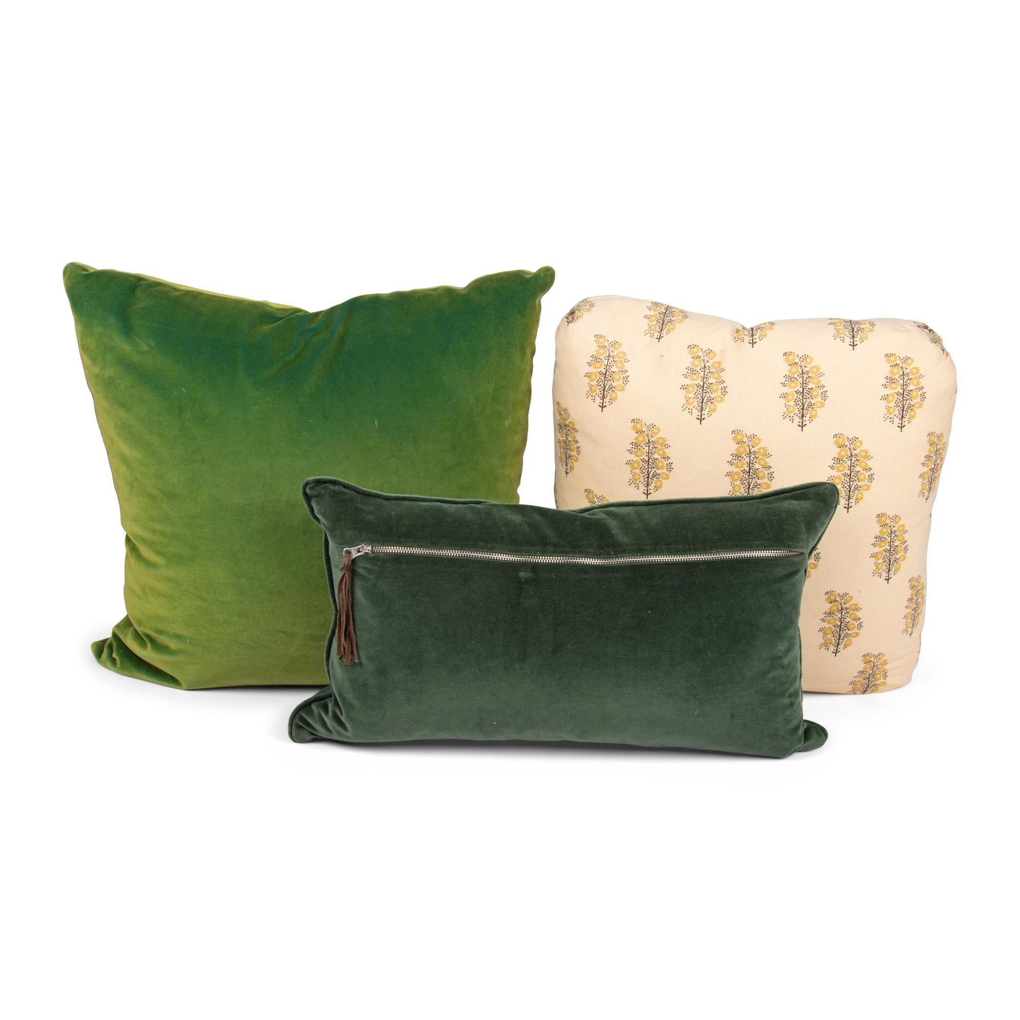 A Collection of Throw Pillows