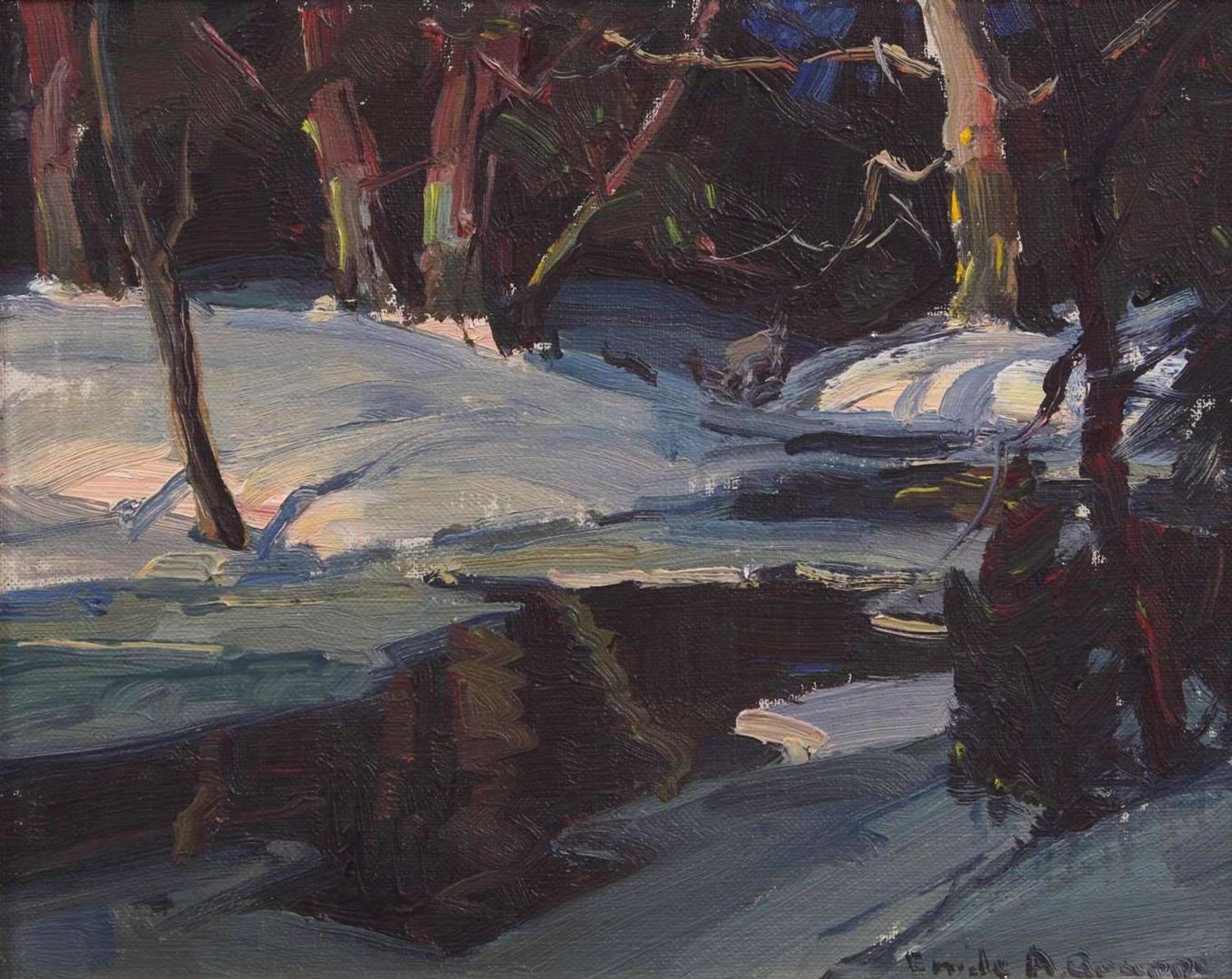 Emile Albert Gruppé (American, 1896–1978) - Frozen River
