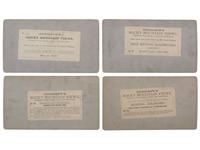 [COLORADO]. A group of 8 photographs incl. landscape views and pack mules by Alexander Martin and Byron Gurnsey, comprising: