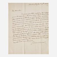 [Americana] Marshall, John Autograph Letter, signed