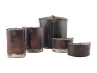 John C. Milligan army camp mess kit. Patented 20 January 1863.
