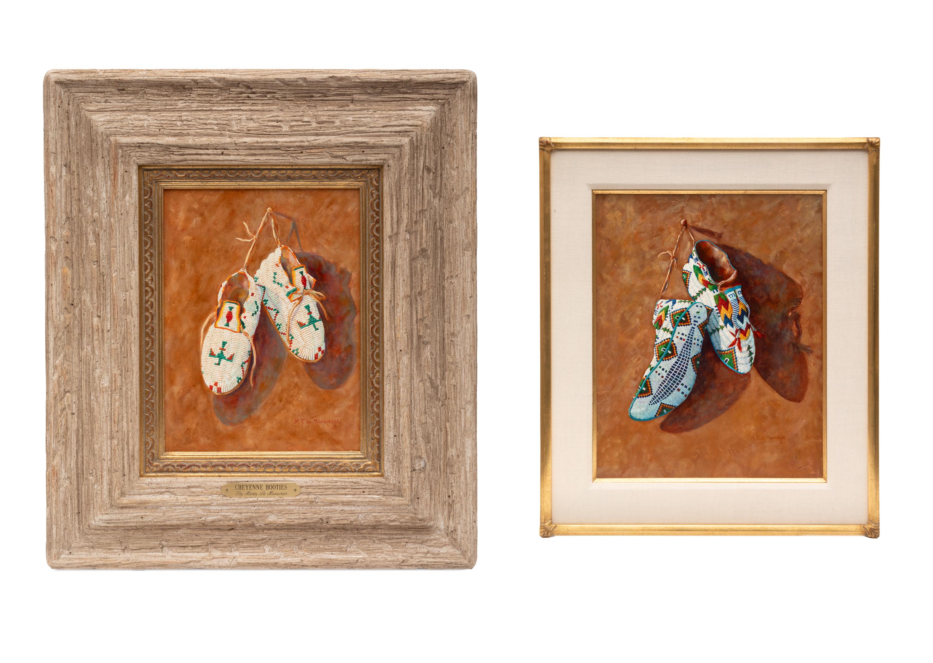 Two Works: Cheyenne Booties and Beaded Moccasins