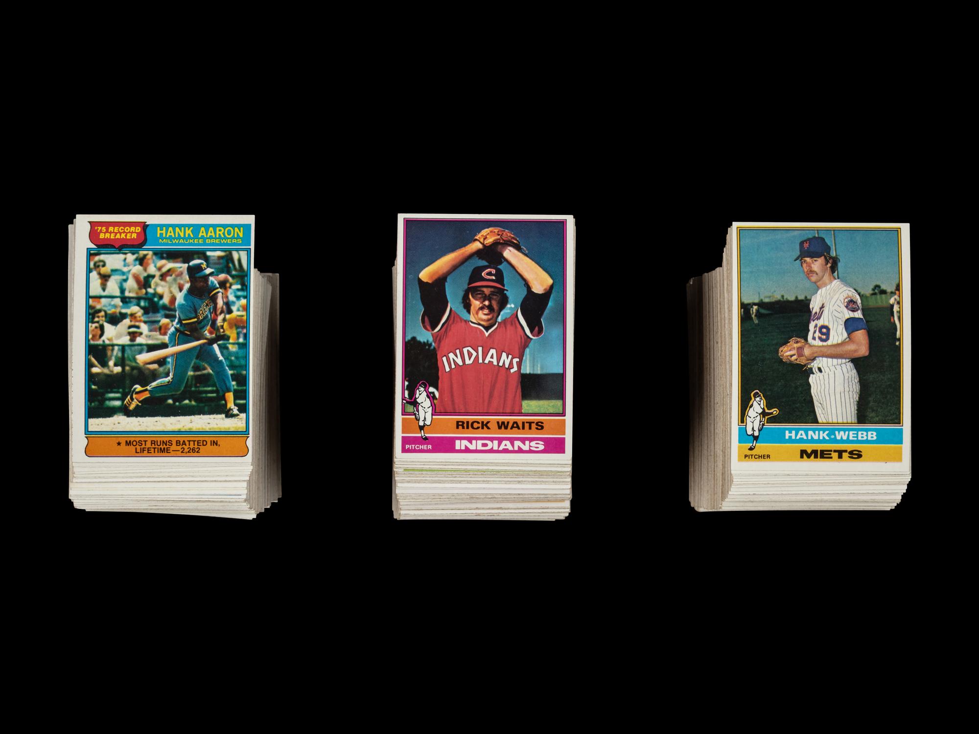 A Collection of Over 1,500 1976 Topps Baseball Cards