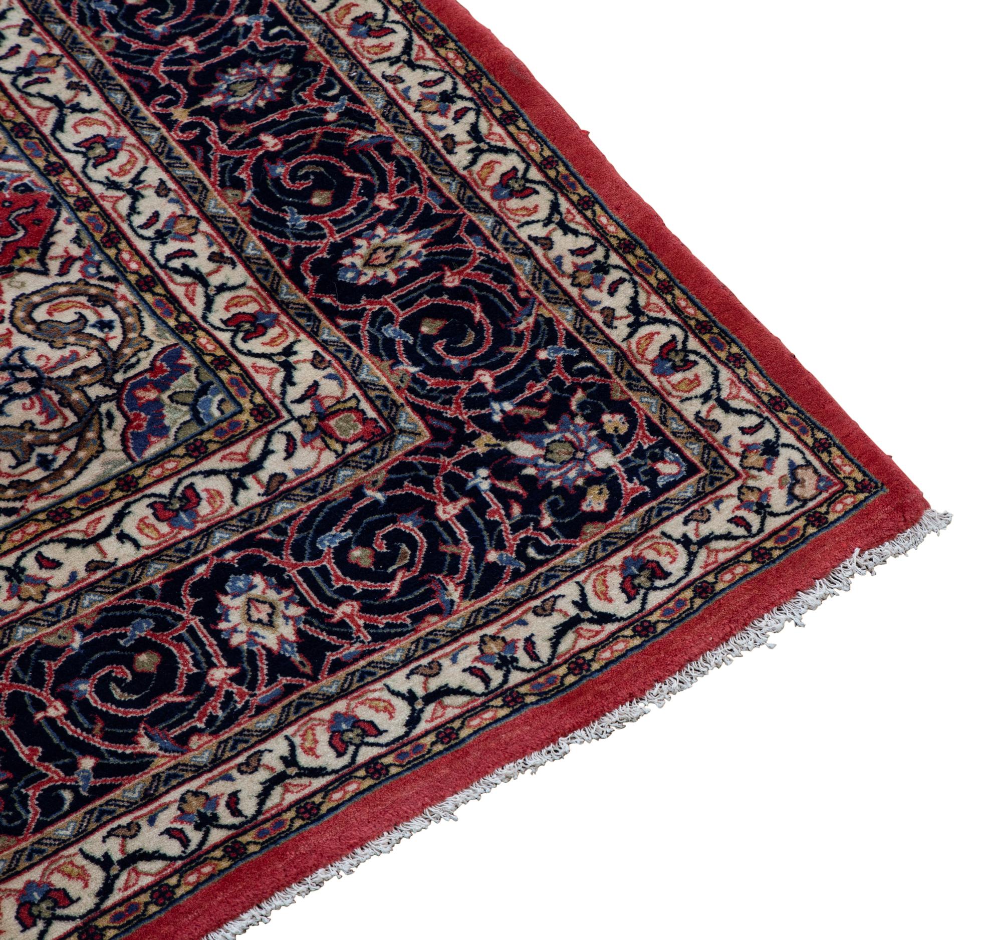 A Nain Wool Rug
