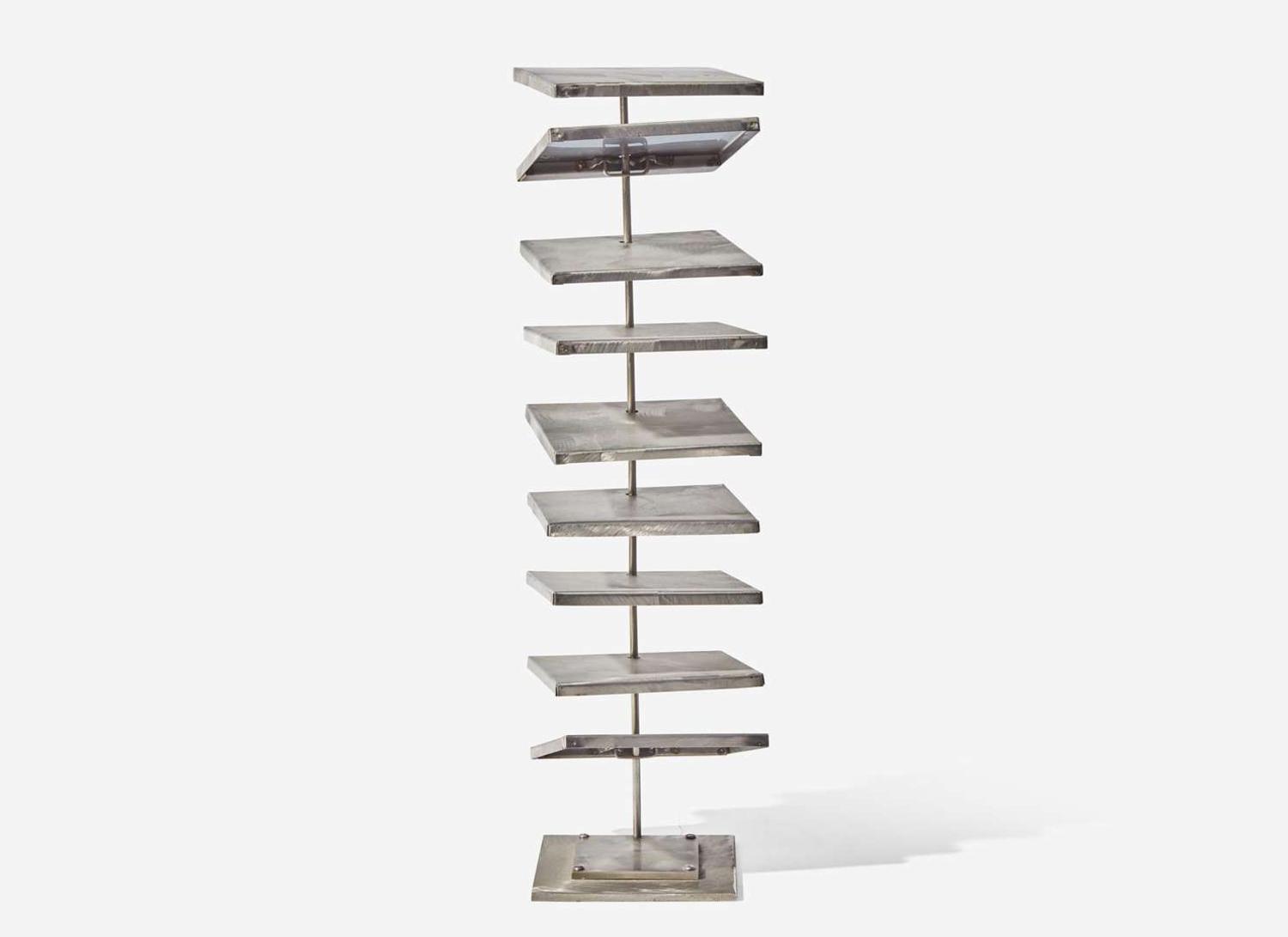 George Rickey (American, 1907-2002) - Column of Nine Planes