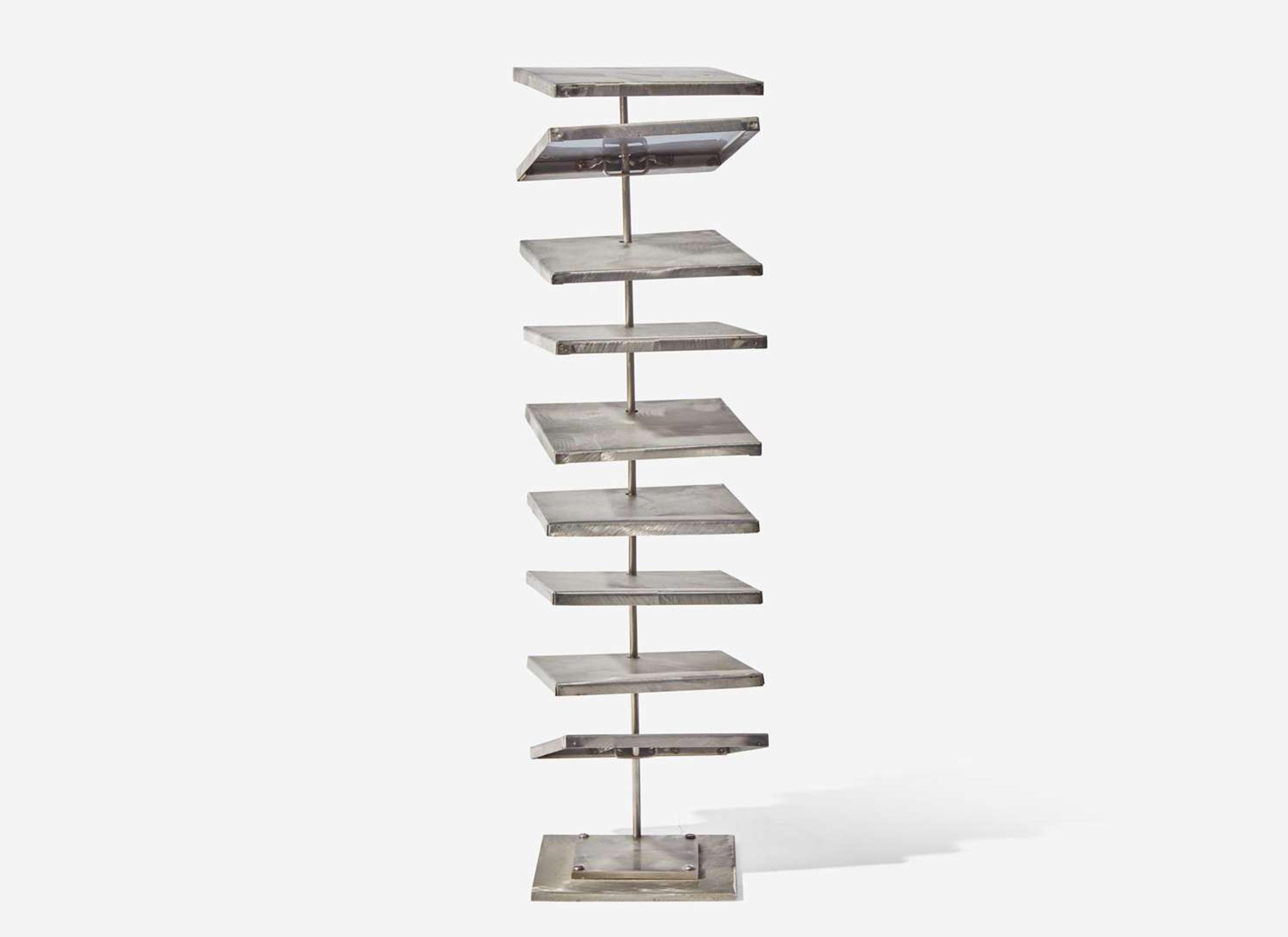 George Rickey (American, 1907-2002) - Column of Nine Planes