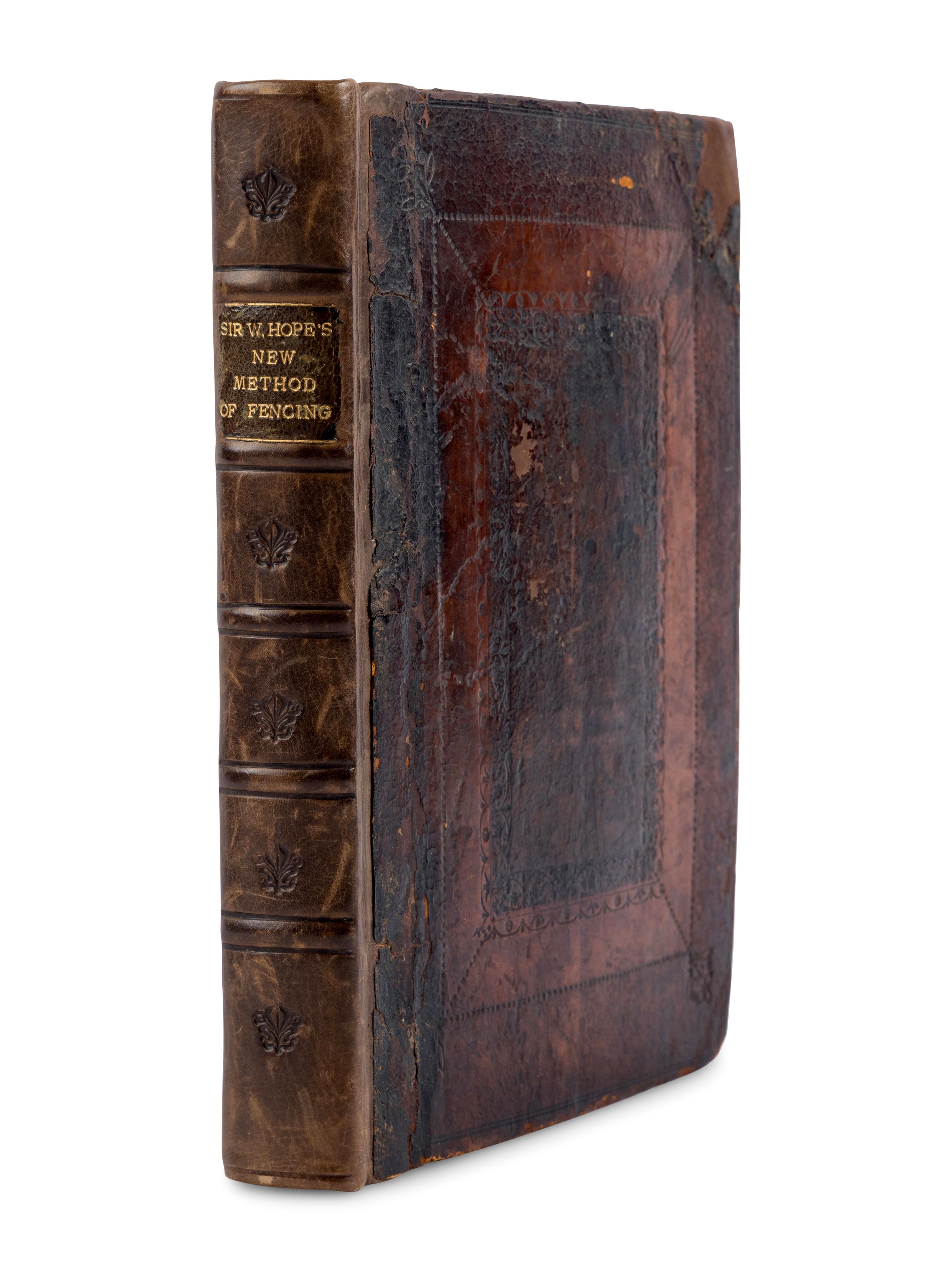 [FENCING]. A group of 3 18th- and 19th-century English works about Fencing, comprising: