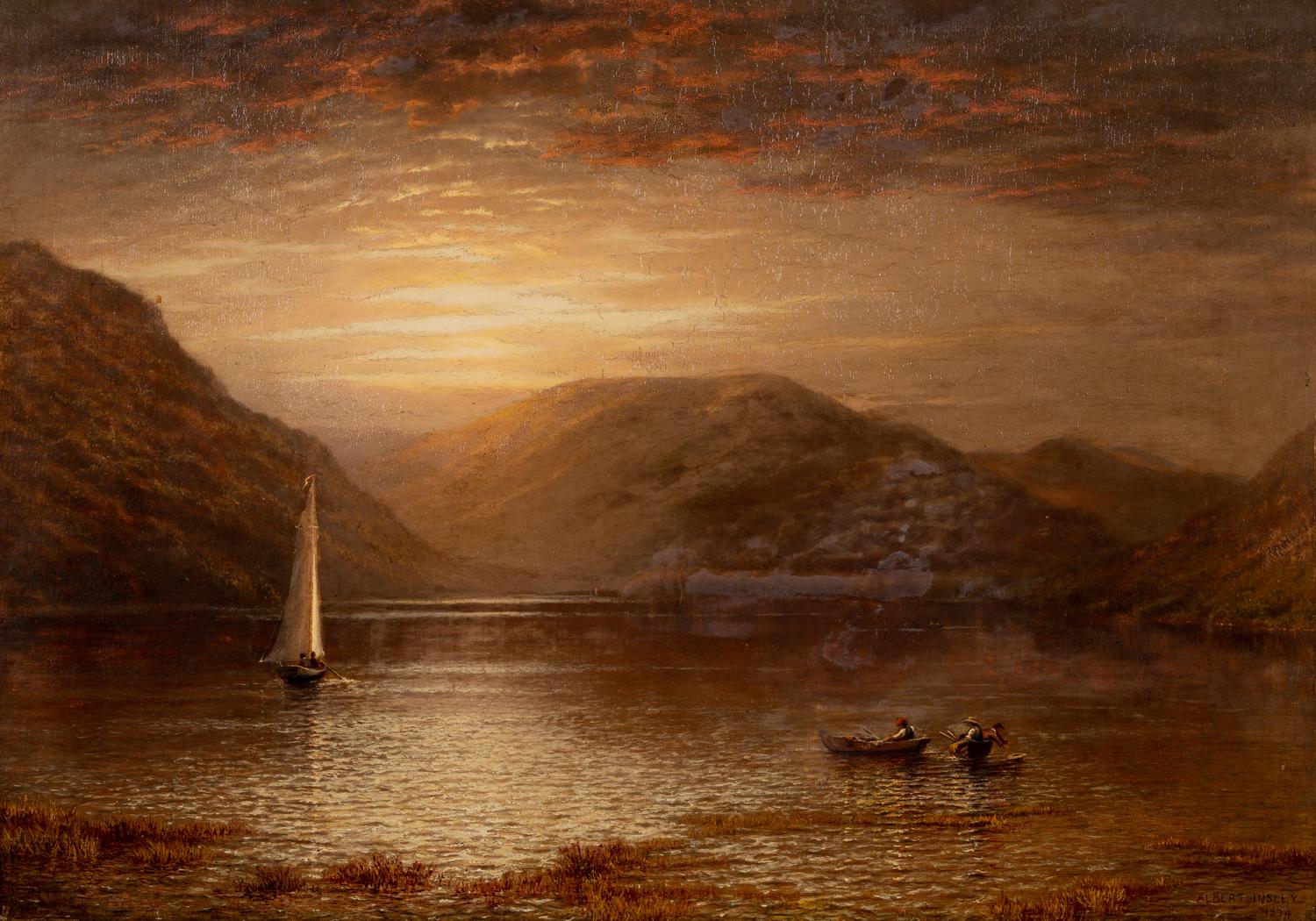Boats on a Lake