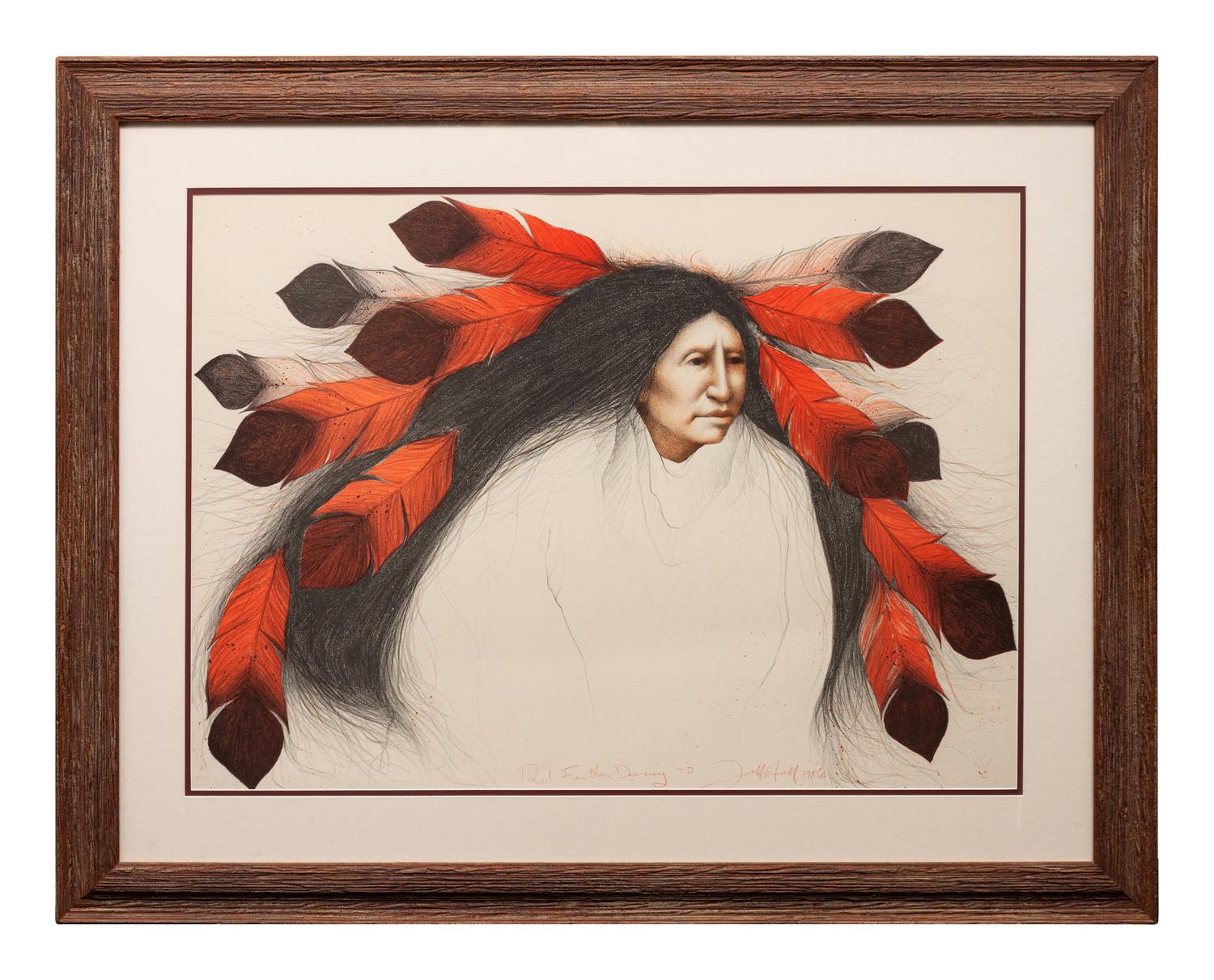 Red Feather Dancing , Test Proof