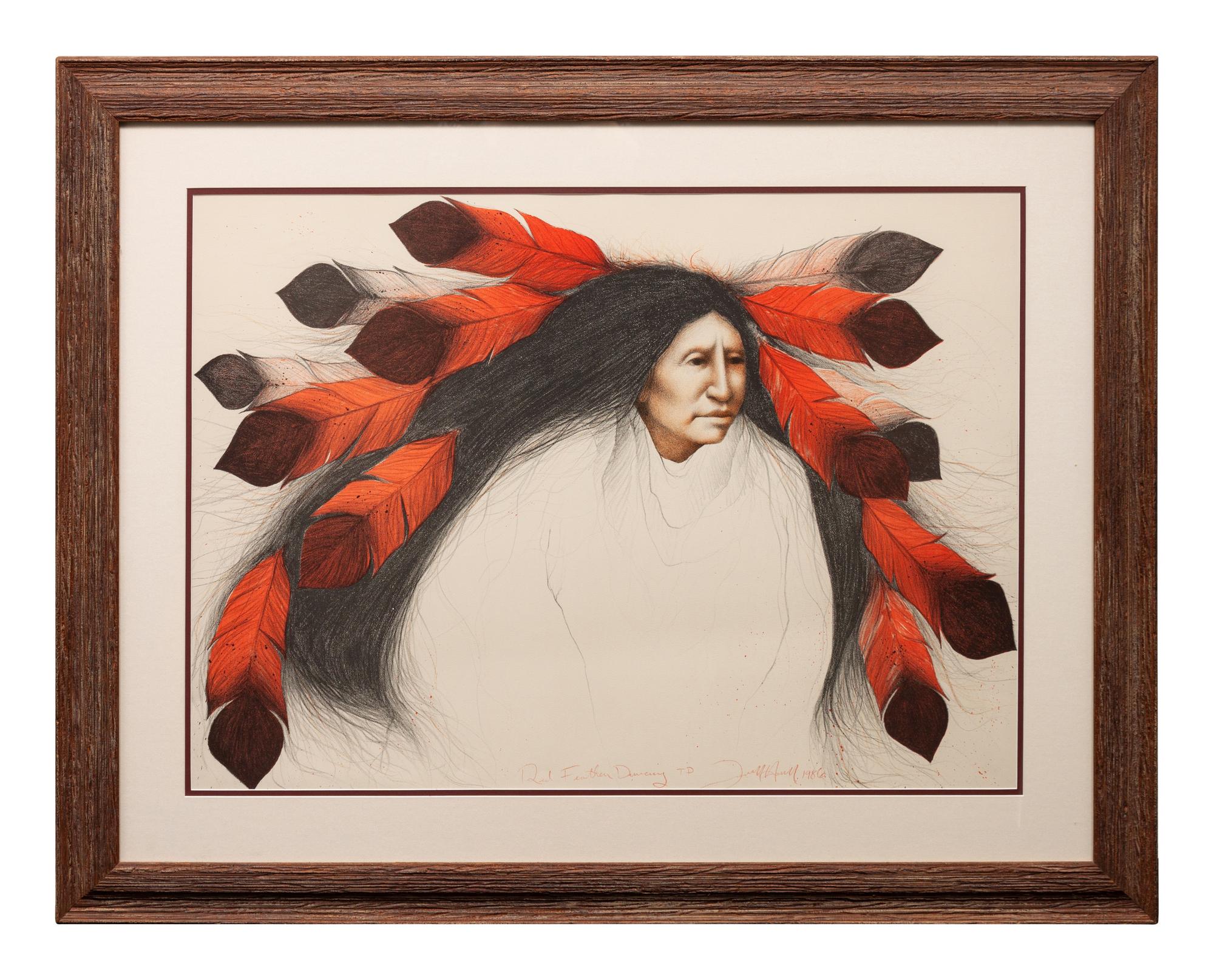 Red Feather Dancing , Test Proof