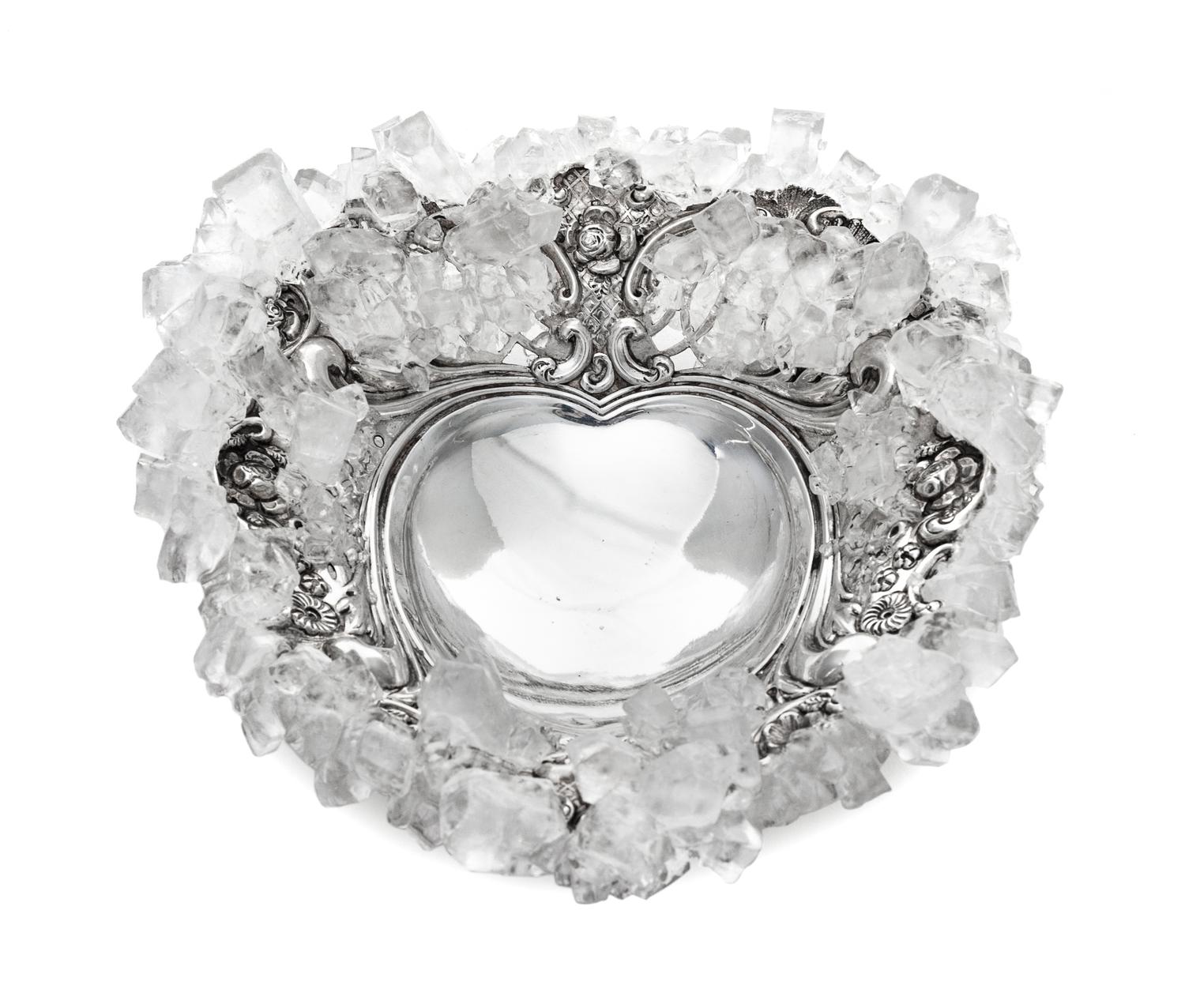 A Victorian Silver Nut Dish, Sibray, Hall & Co., London, 1895,