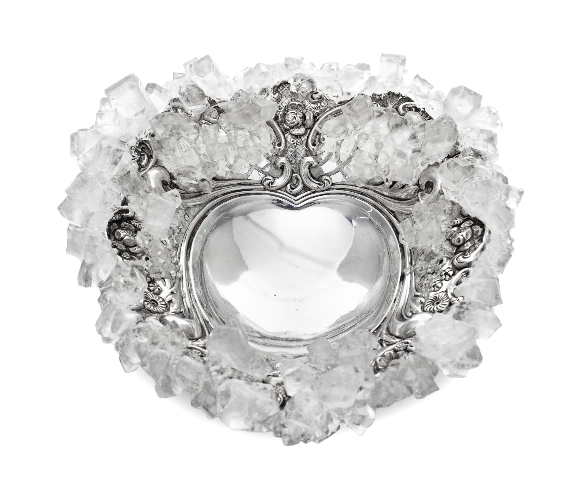 A Victorian Silver Nut Dish, Sibray, Hall & Co., London, 1895,