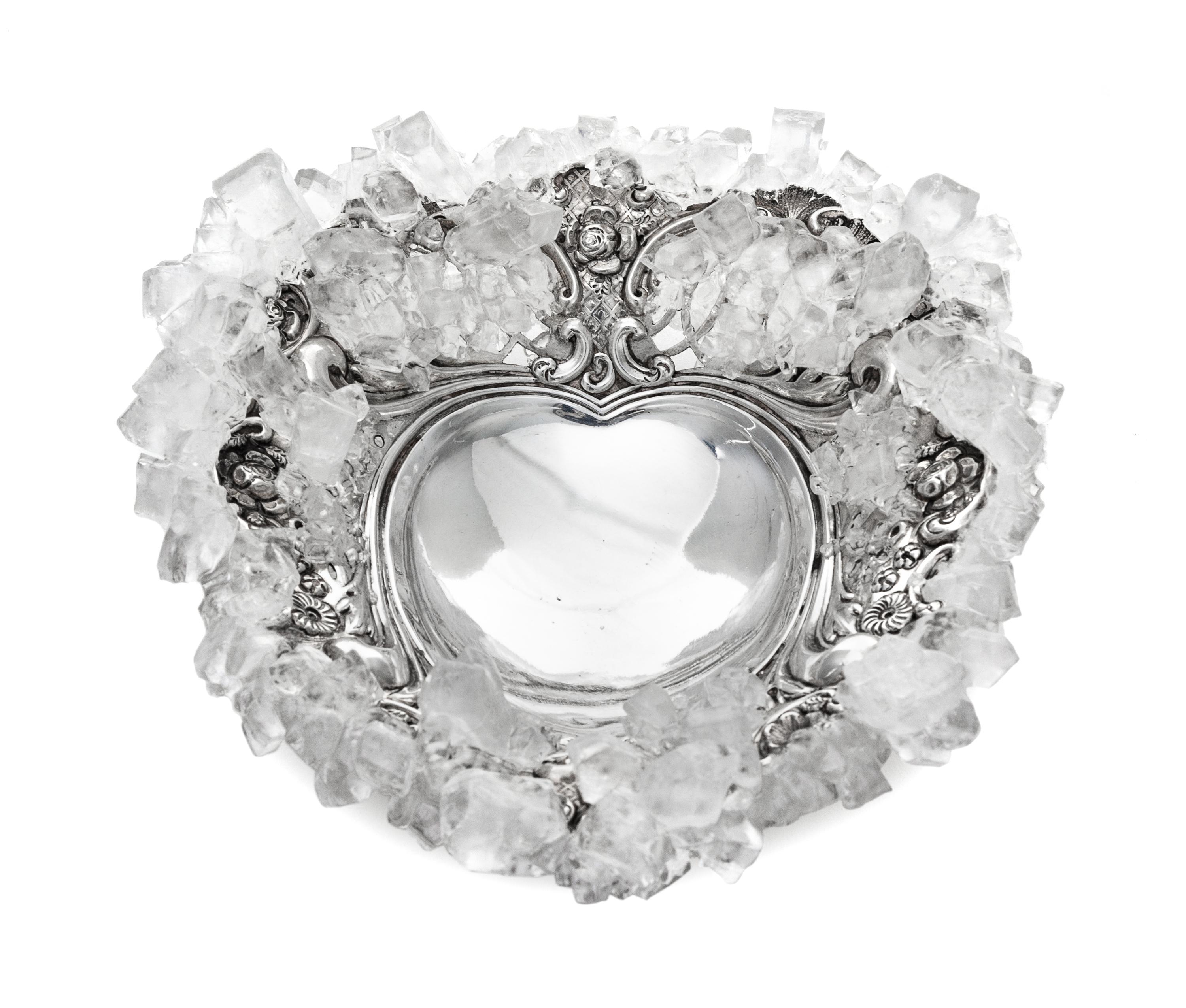 A Victorian Silver Nut Dish, Sibray, Hall & Co., London, 1895,