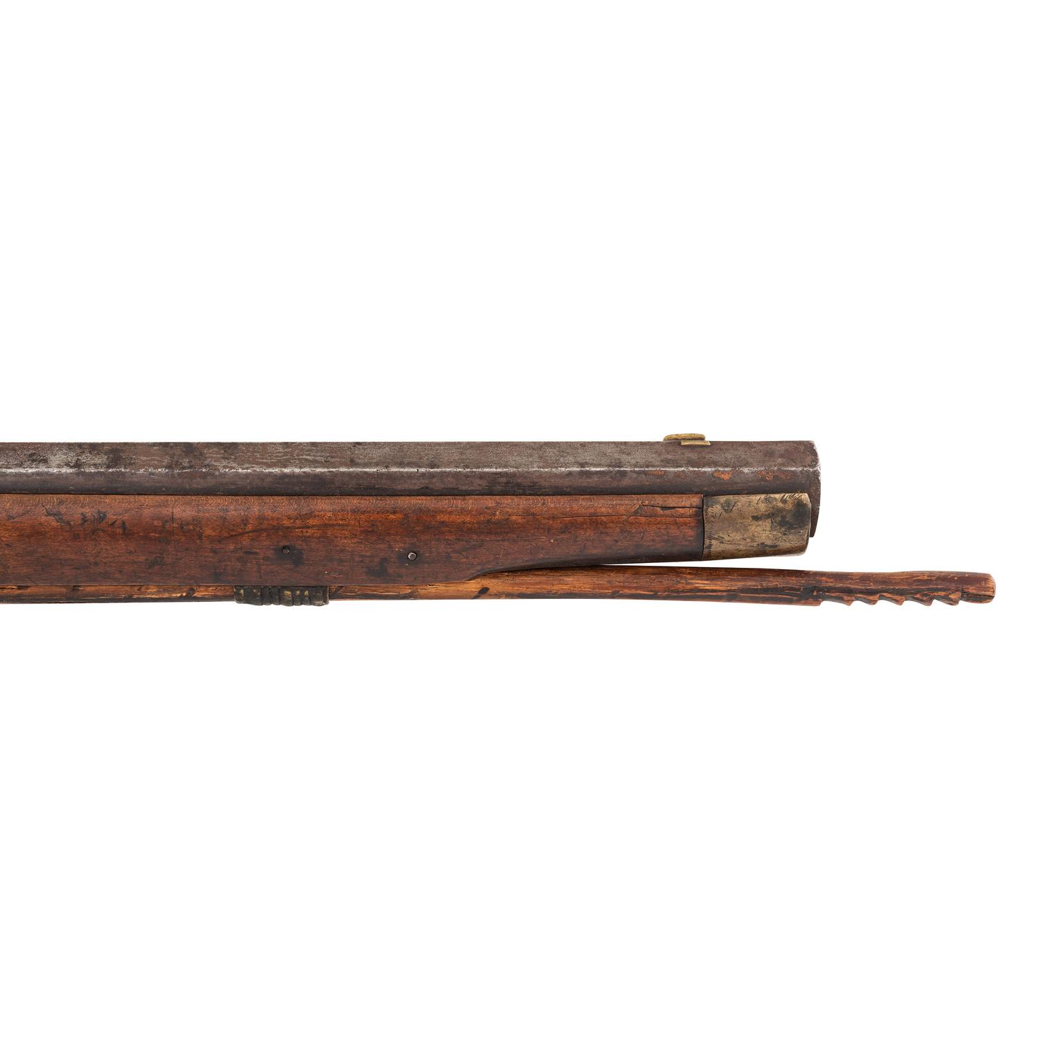 Untouched Leman Full Stock Flintlock Trade Rifle