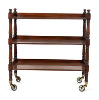 A William IV Mahogany Three-Tier Server — 19TH CENTURY