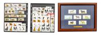 A Collection of Stamps, Post Cards and Ephemera depicting Various Dog Breeds