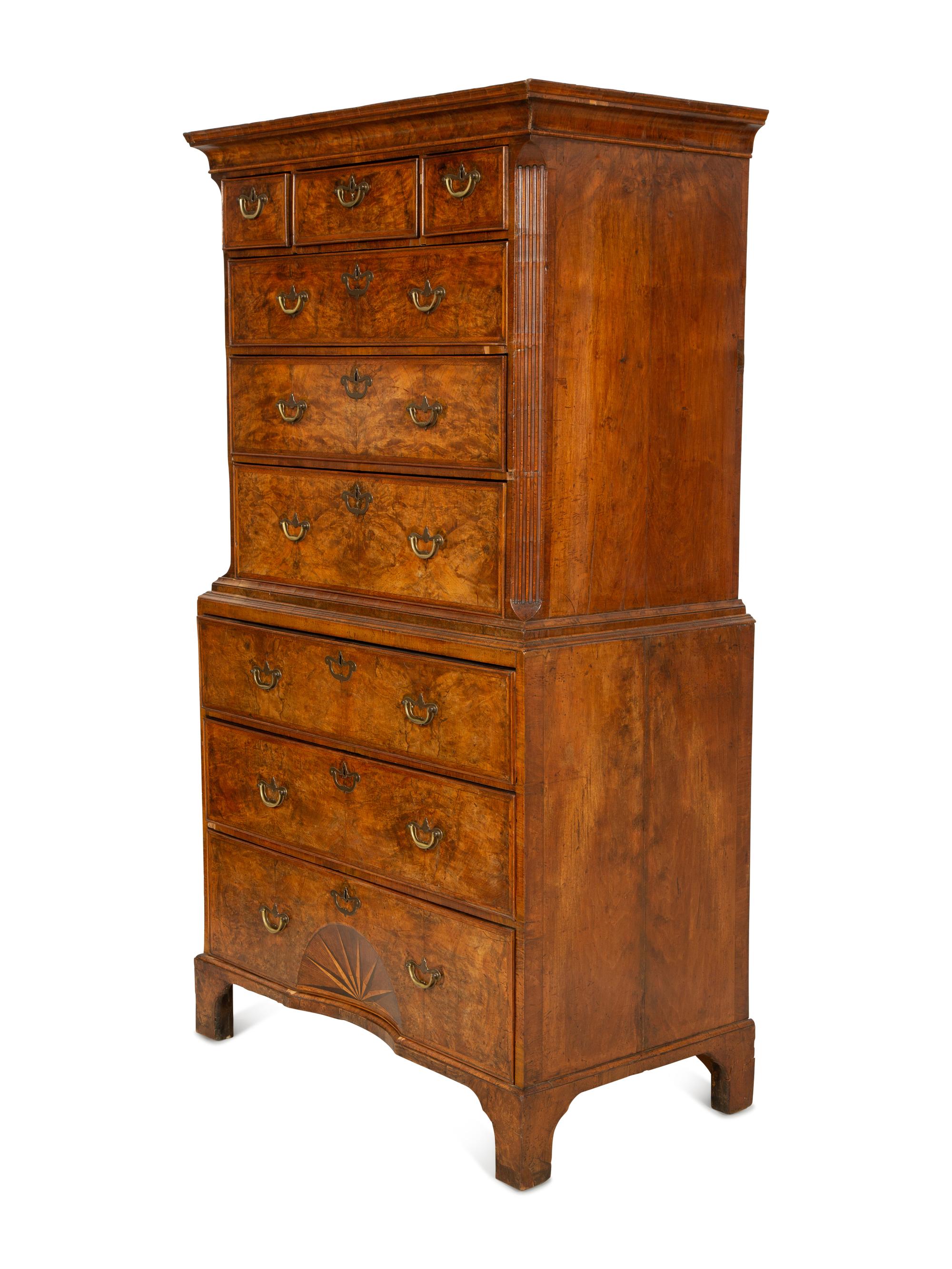 A George I Style Chest-on-Chest
