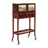 An English Mahogany Liquor Cabinet