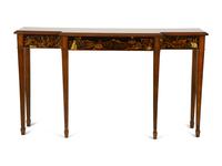 A Maitland Smith Mahogany Console Table