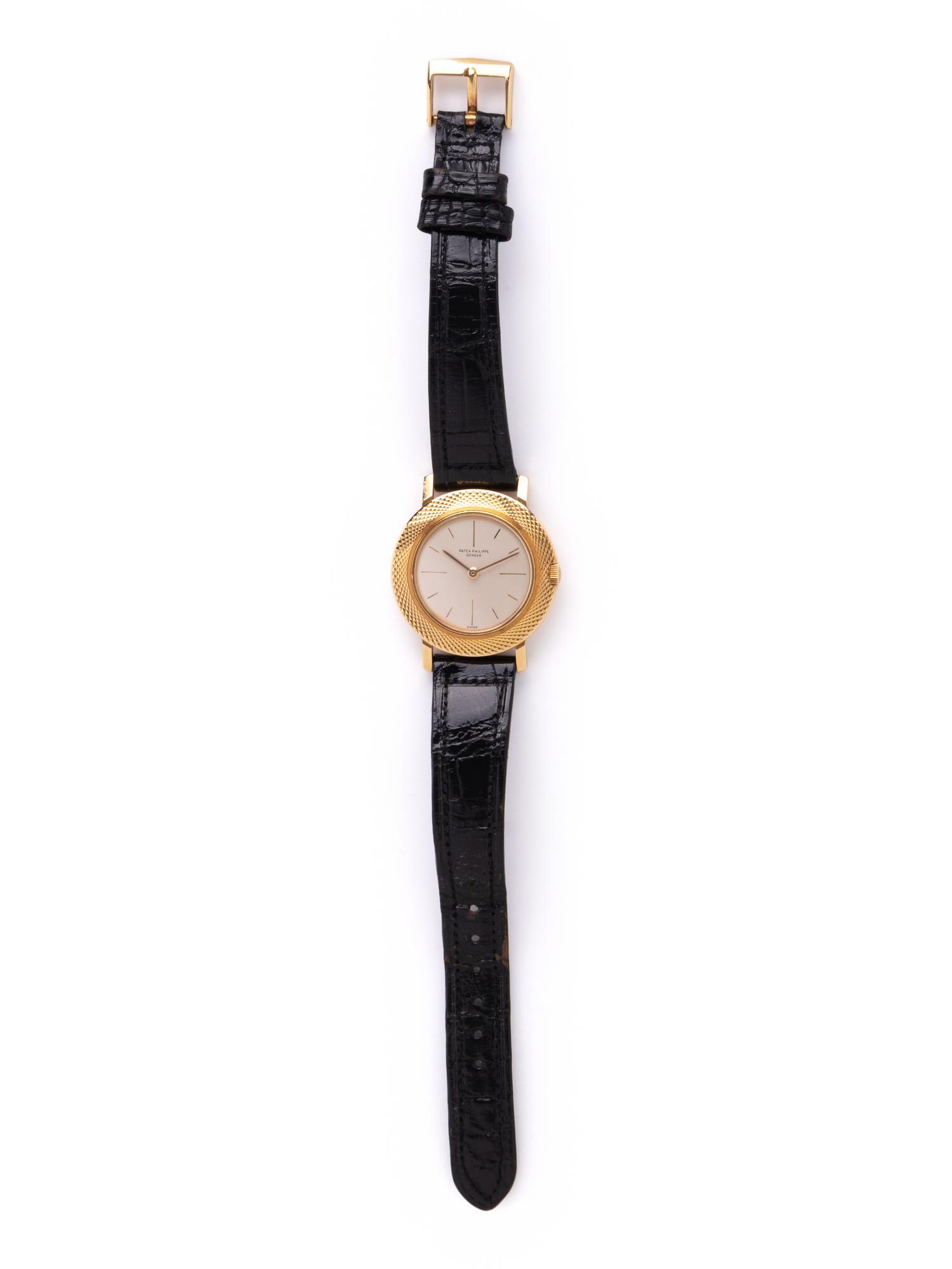 PATEK PHILIPPE, REF. 2594 18K YELLOW GOLD WRISTWATCH