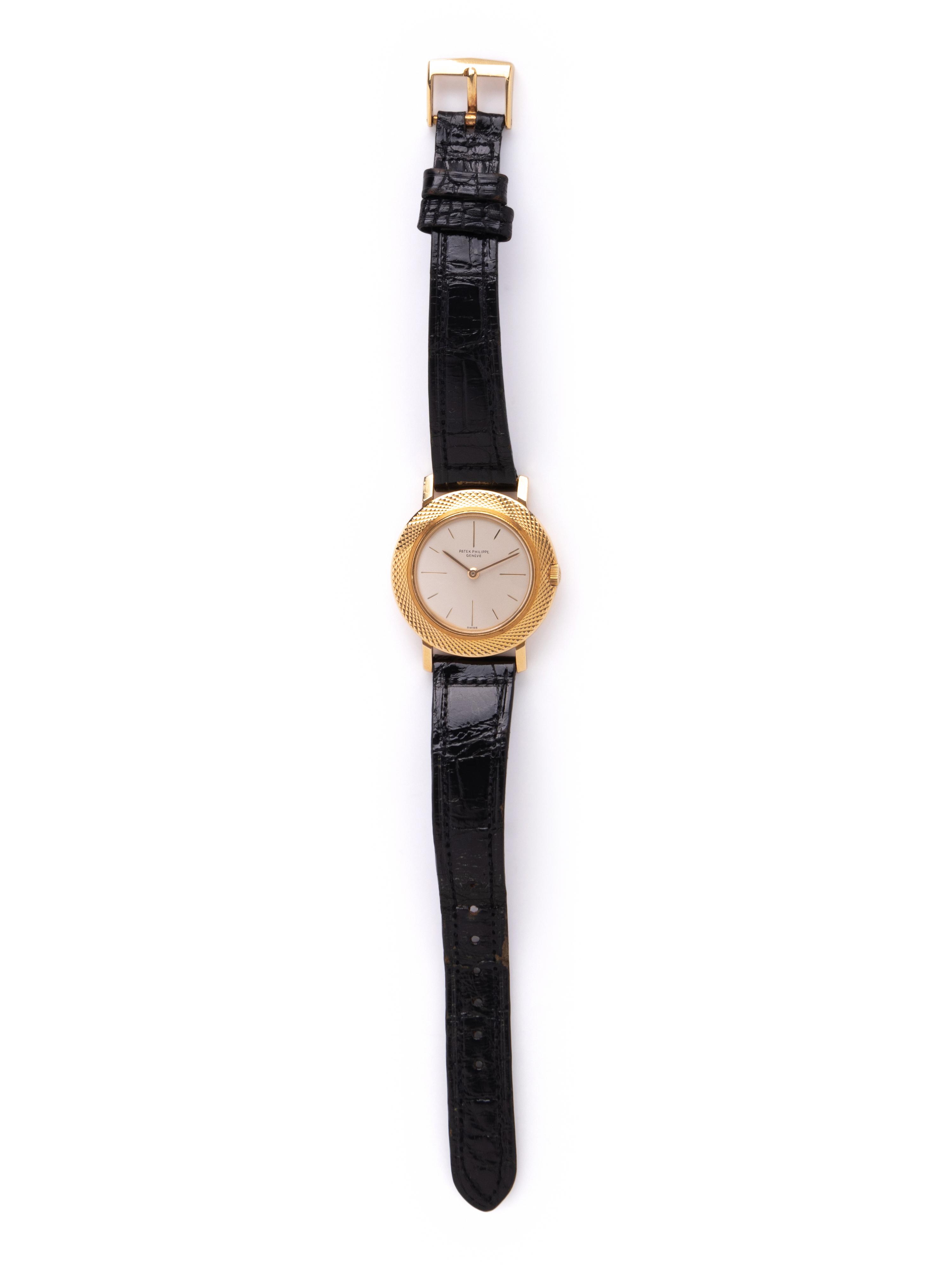PATEK PHILIPPE, REF. 2594 18K YELLOW GOLD WRISTWATCH