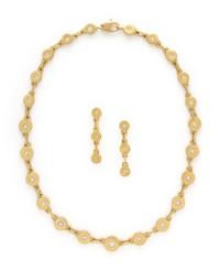 ROBIN ROTENIER, YELLOW GOLD AND DIAMOND SET