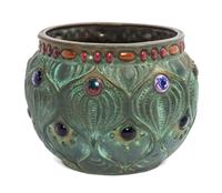 An Amphora Pottery Vase Diameter 7 1/2 inches.