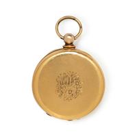 AGASSIZ, 14K YELLOW GOLD AND GOLD-FILLED POCKET WATCH
