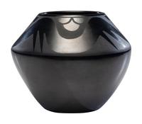 Blackware Pottery Jar, with Avanyu 1943-1956