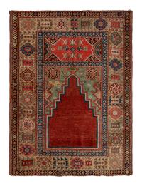 A Central Anatolian Wool Prayer Rug