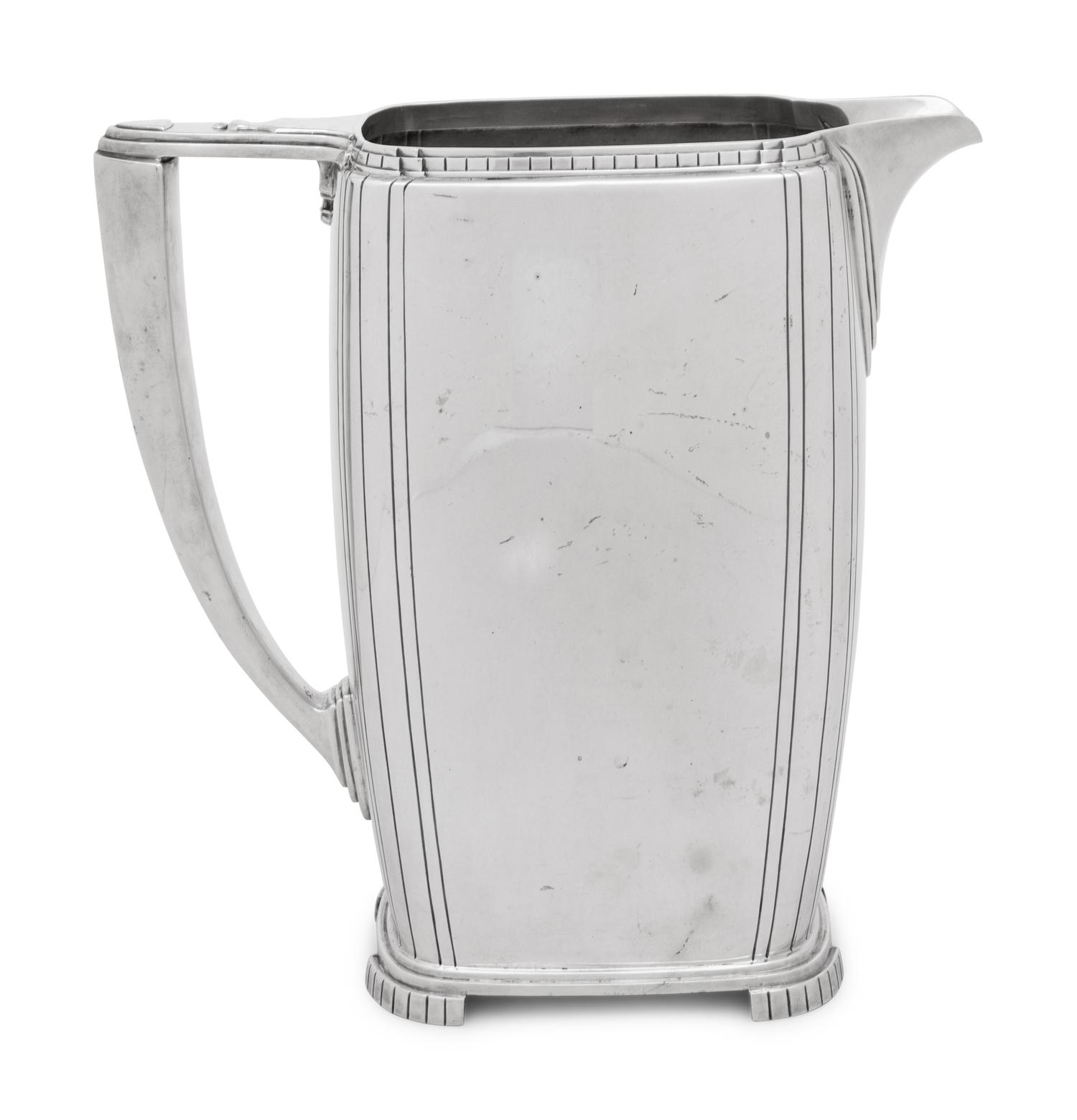 An American Silver Water Pitcher