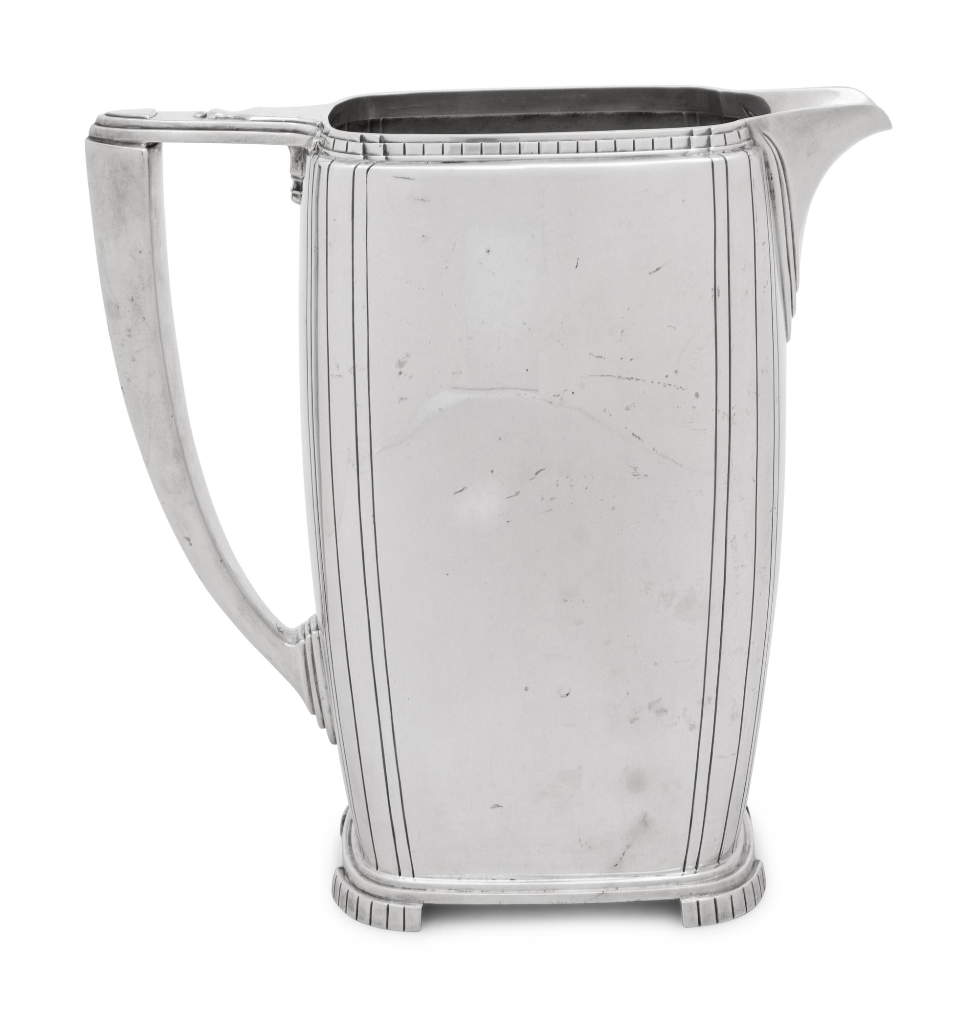 An American Silver Water Pitcher