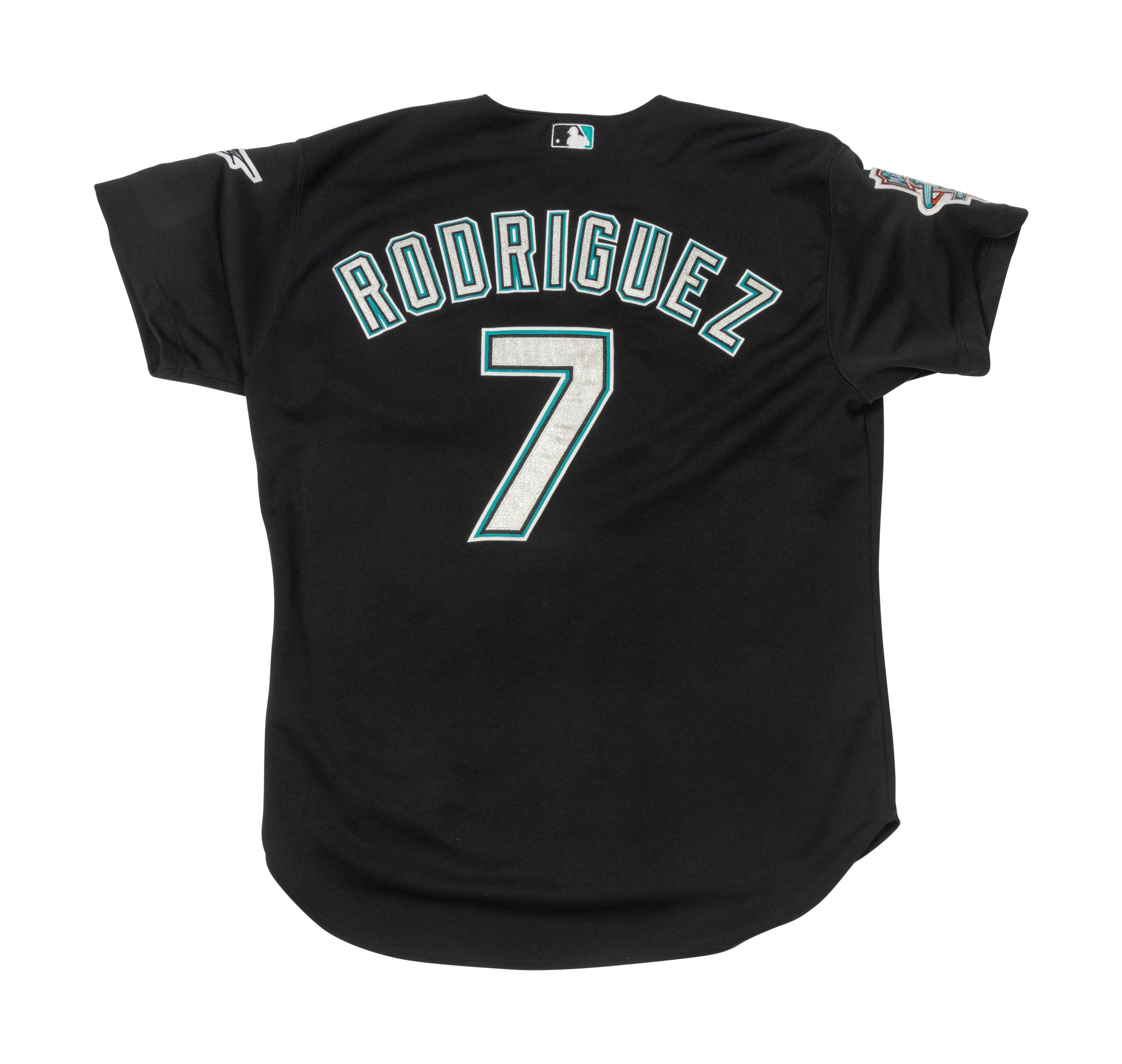A 2000 Ivan Rodriguez Florida Marlins Jersey