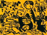 John Himmelfarb, (American, b. 1946), What they Were, Regression, Whirled Map, and Actually Doing