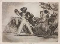 Two plates from Los desastres de la guerra
