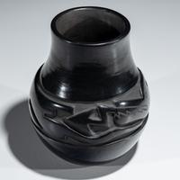 Blackware Pottery Jar