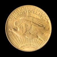 A United States 1915 St. Gaudens $20 Gold Coin
