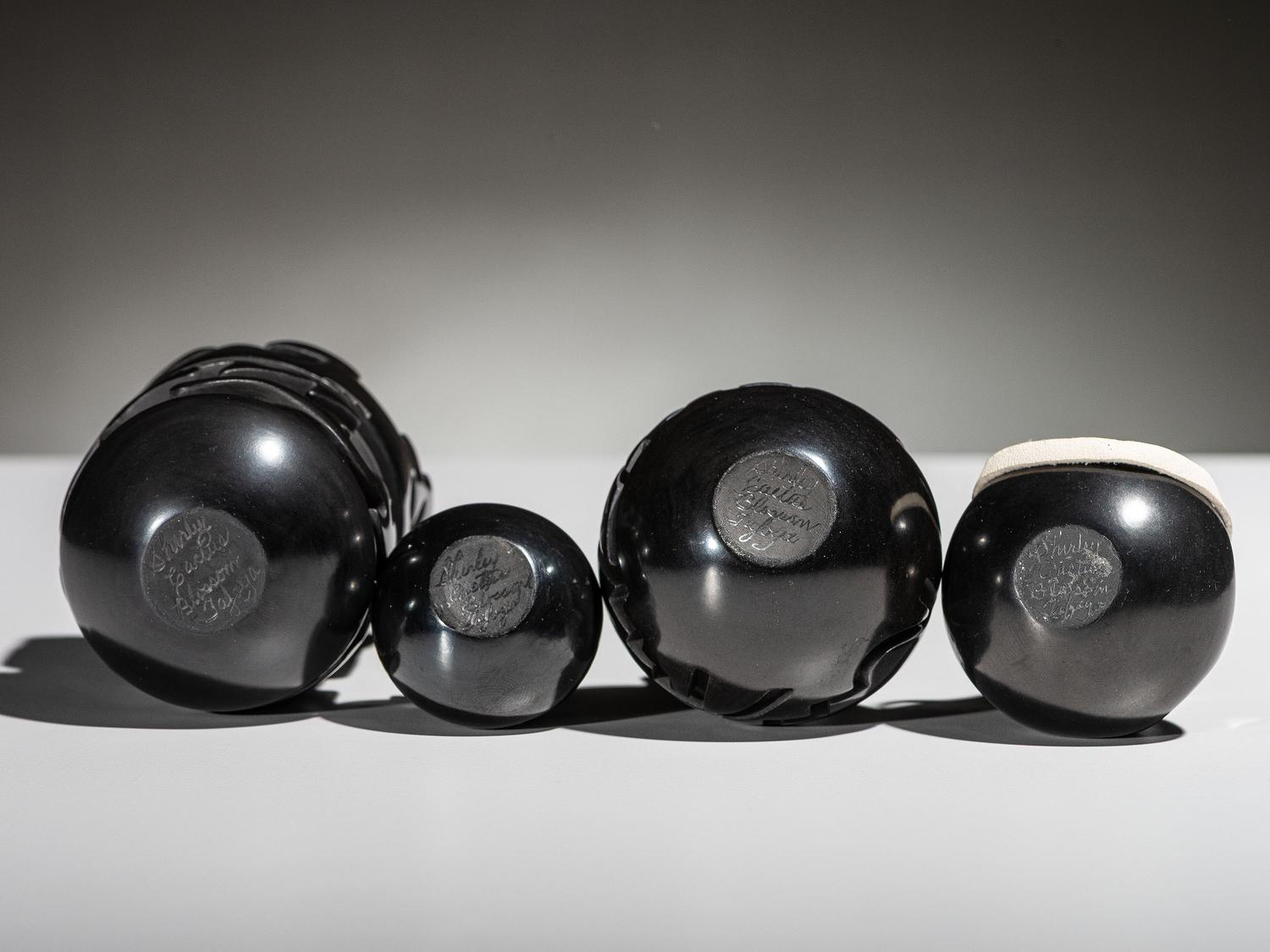 Miniature Blackware Pottery