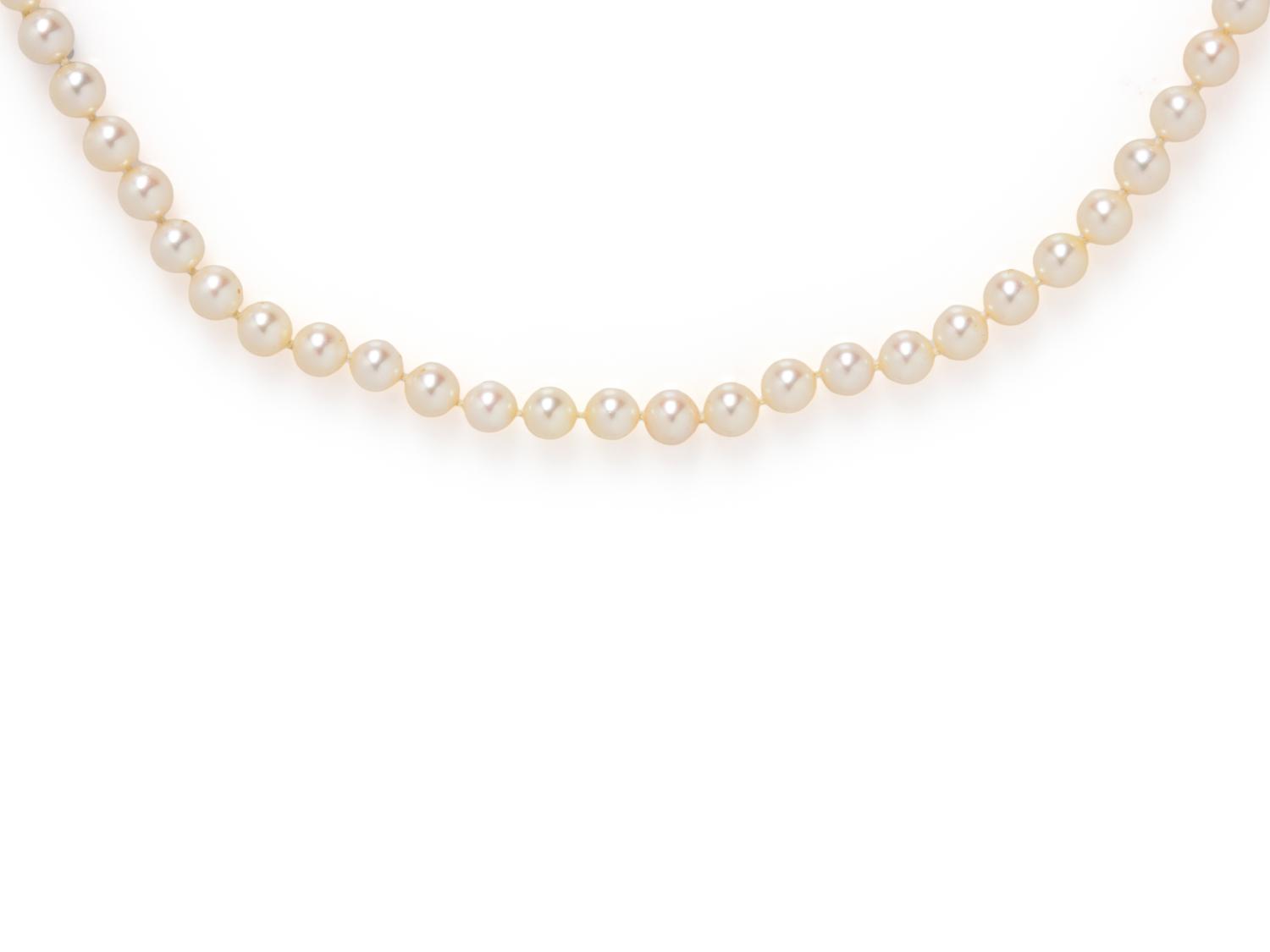 CULTURED PEARL NECKLACE